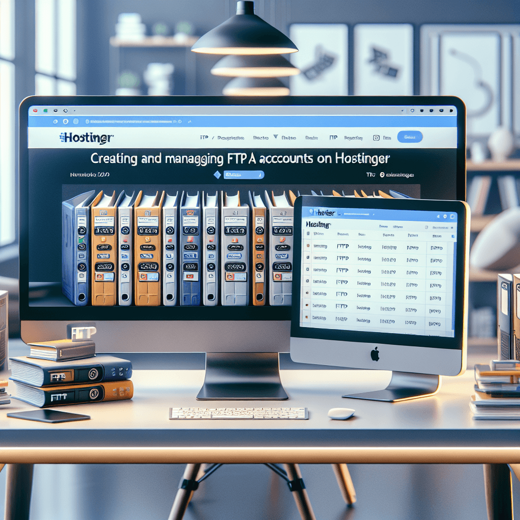 Creating and Managing FTP Accounts on Hostinger