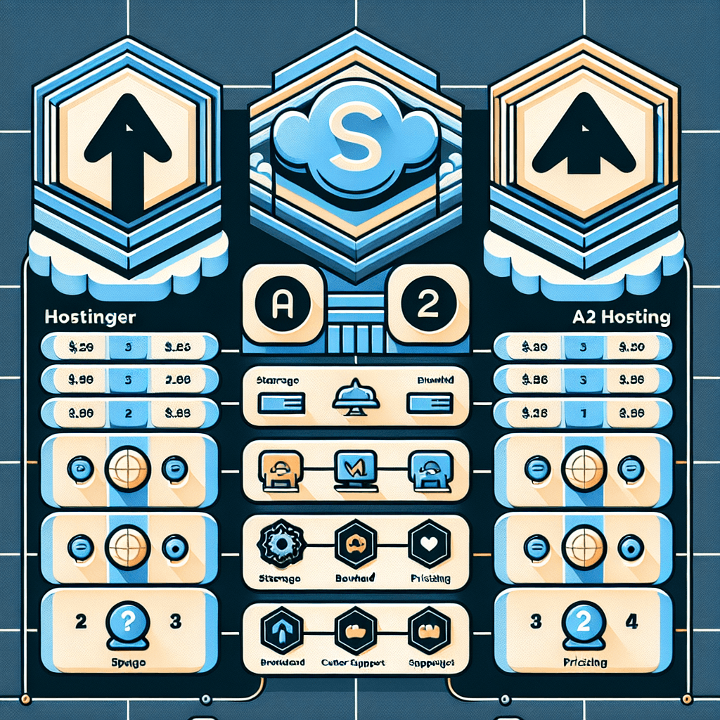 Shared Hosting Plans Compared: Hostinger vs A2 Hosting