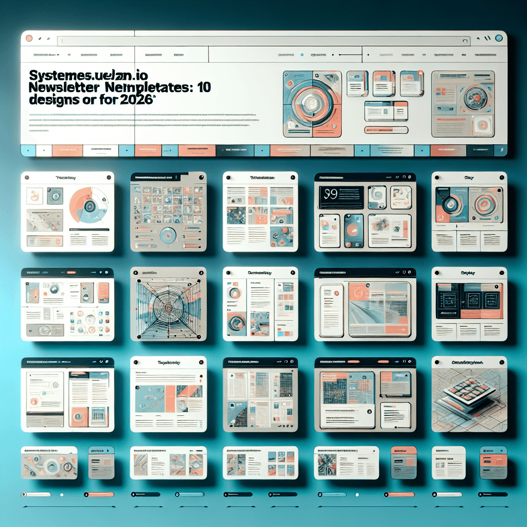 Systeme.io Newsletter Templates: 10 Ready-to-Use Designs for 2026
